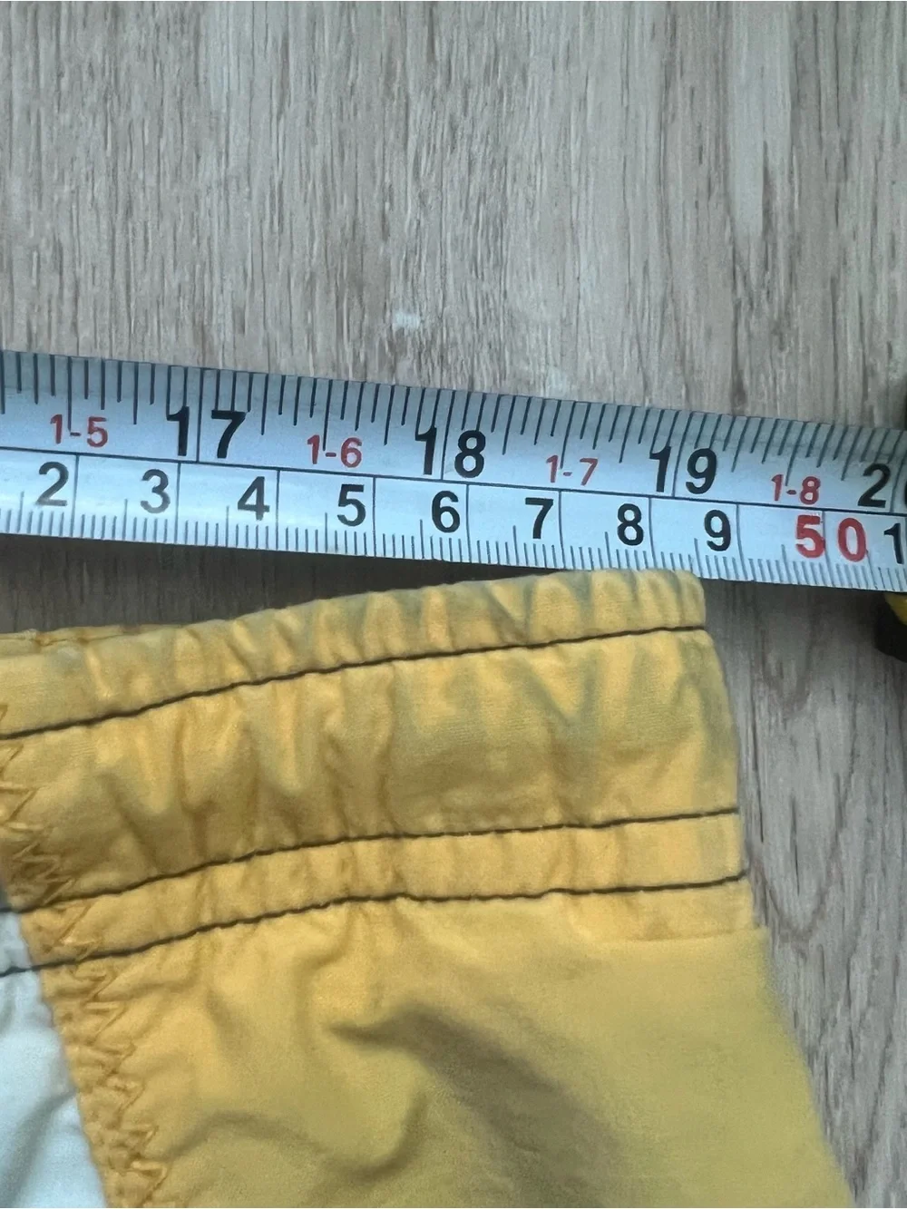 Nautica Surf Wear Mens M Blue Yellow Colorblock Board Shorts Swim Trunks Mesh 5'